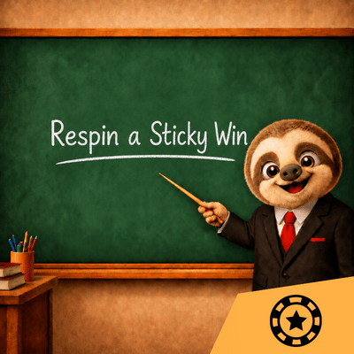 Respin a Sticky Win funkce u automatů