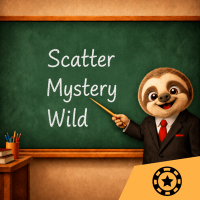 Scatter, Mystery, Wild – vysvětlení bonusových funkcí automatů