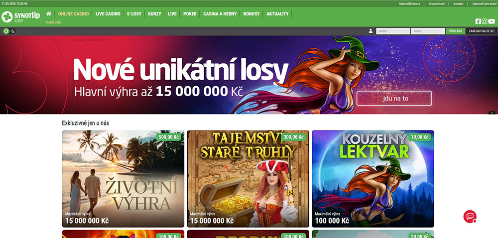 Synottip losy úvod