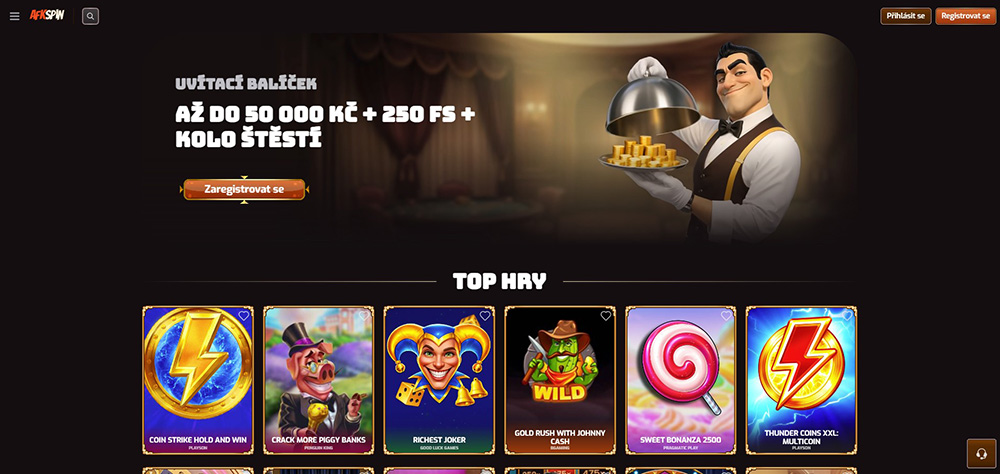 AFKspin casino úvod